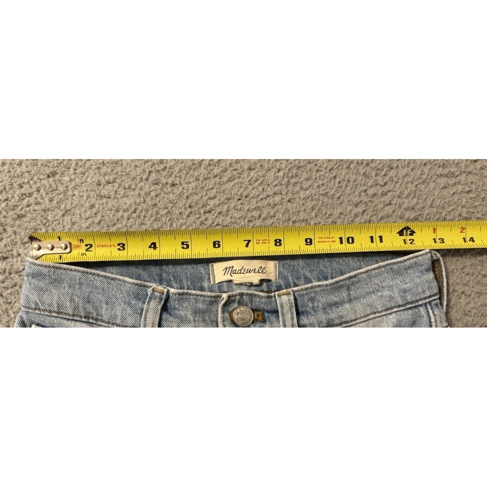 Madewell Jeans Womens 24p The Perfect Vintage Jean High Rise Light Wash Fade - Picture 5 of 6